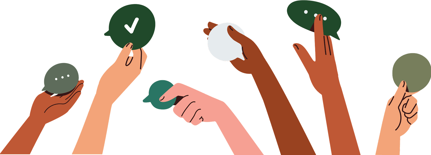 Contact illustration